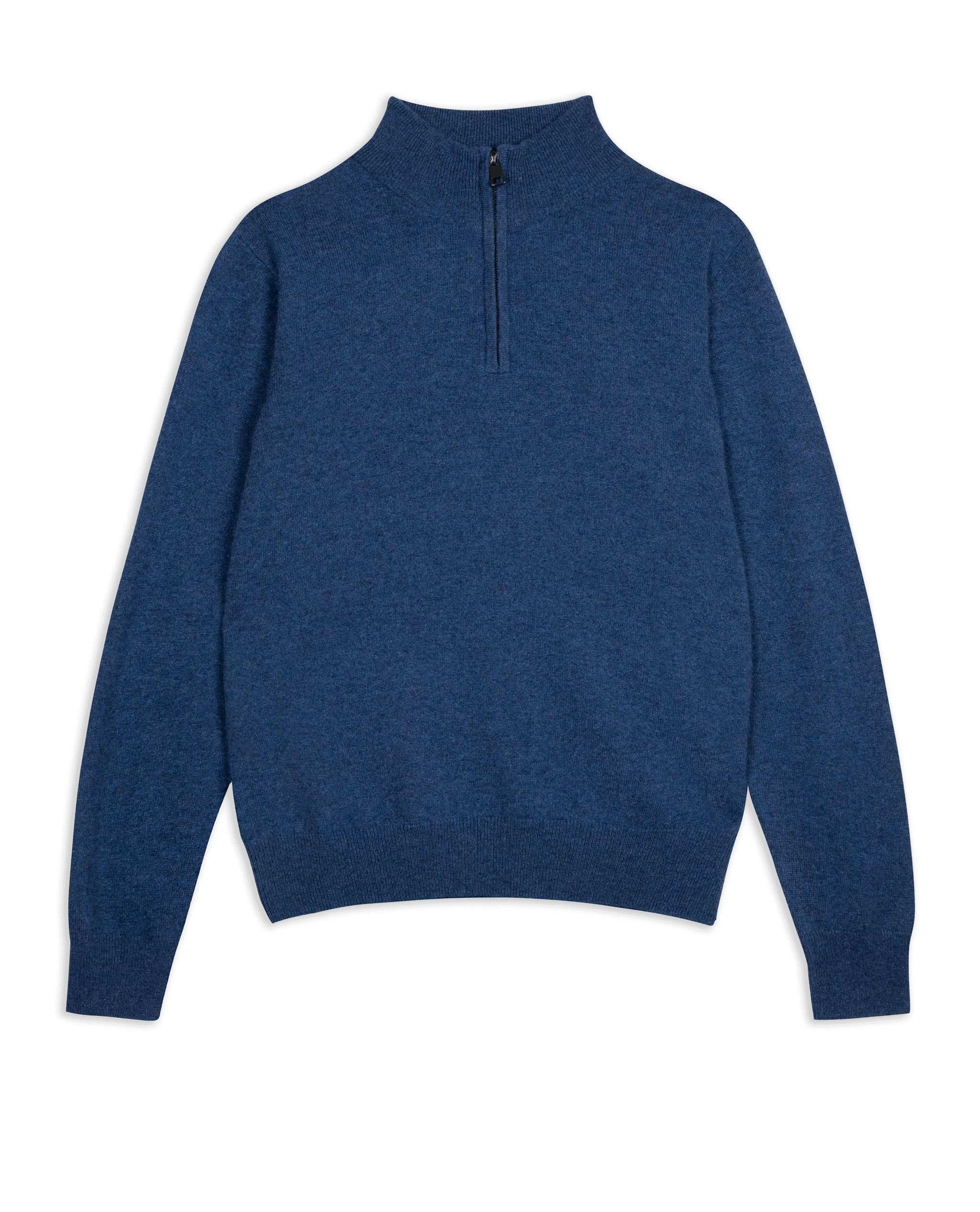 Men's Finest Cashmere 1/4 Zip Jumper - Image 40