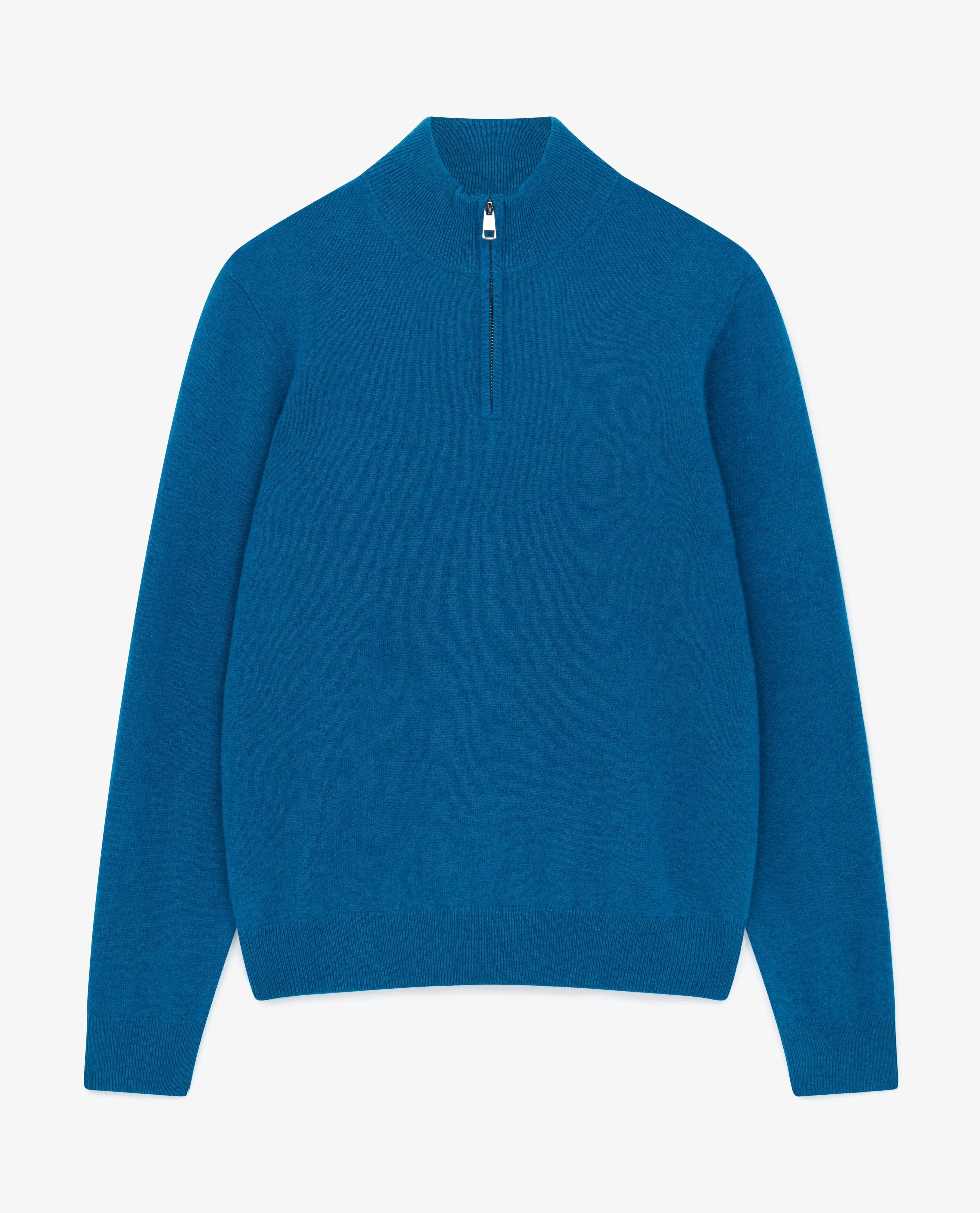 Men's Finest Cashmere 1/4 Zip Jumper - Image 51