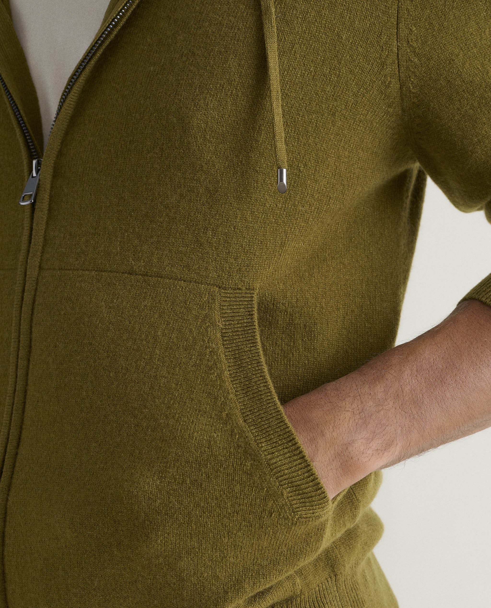 Men's Finest Cashmere Full Zip Hoodie - Image 19