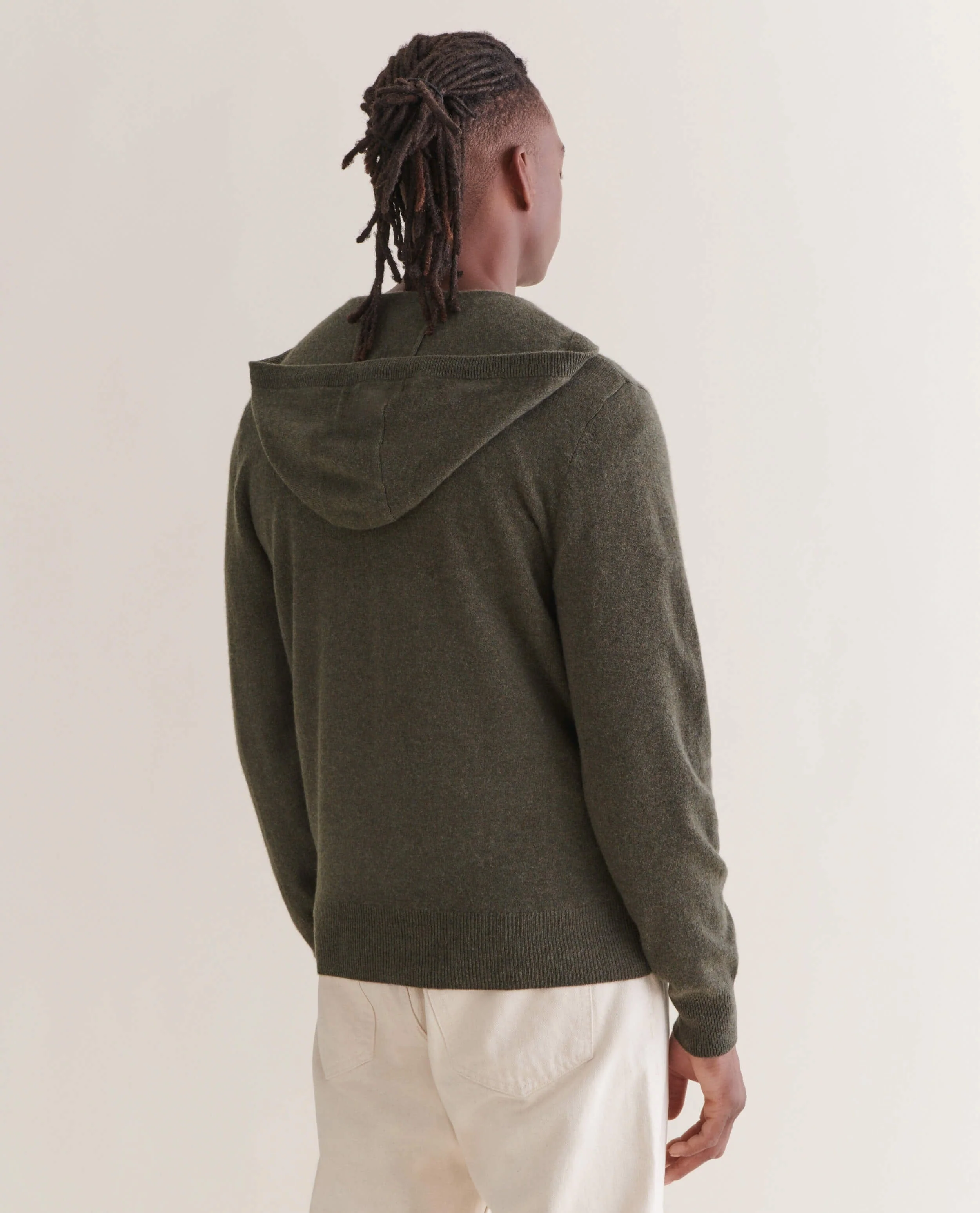 Men's Finest Cashmere Full Zip Hoodie - Image 30