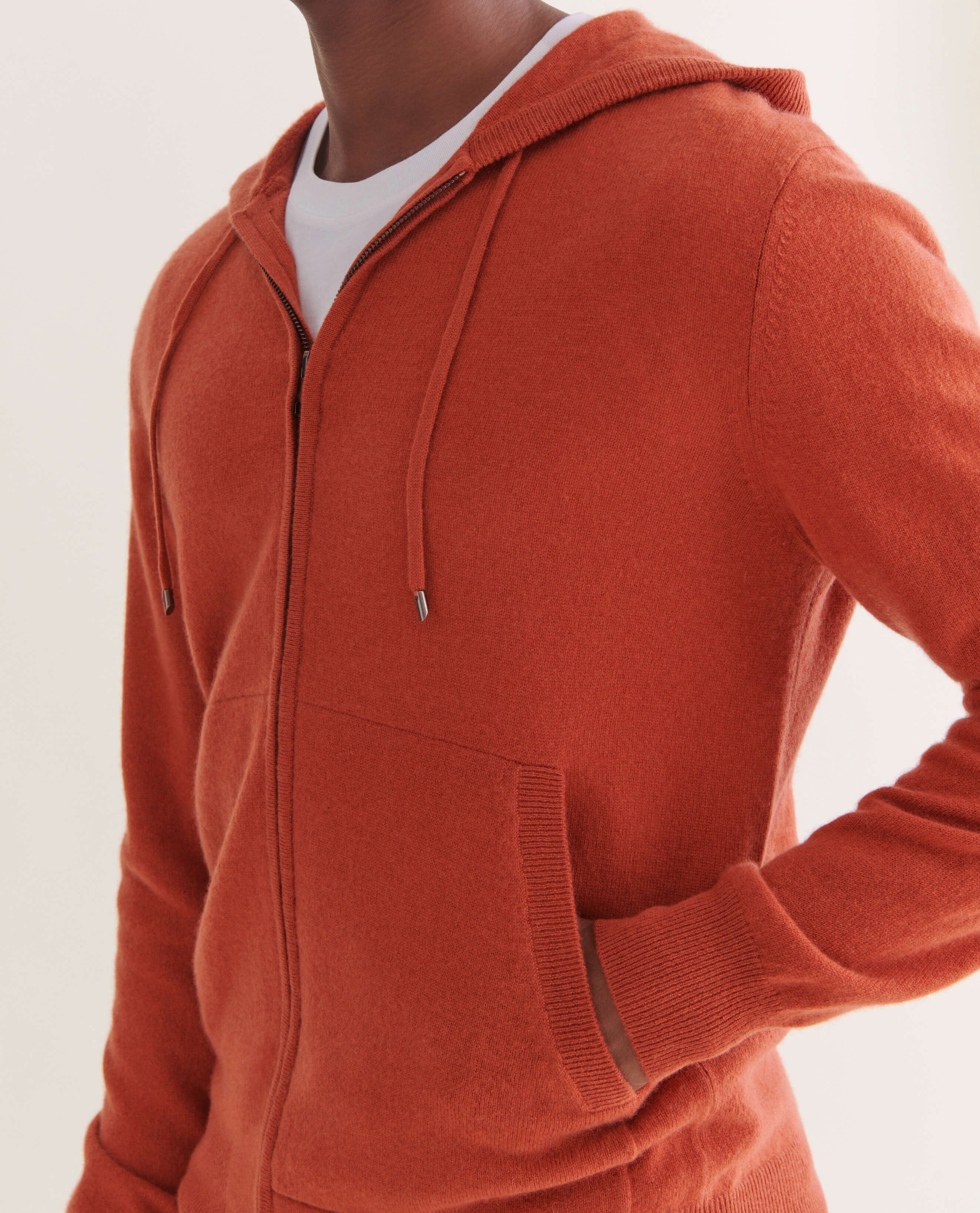 Men's Finest Cashmere Full Zip Hoodie - Image 34