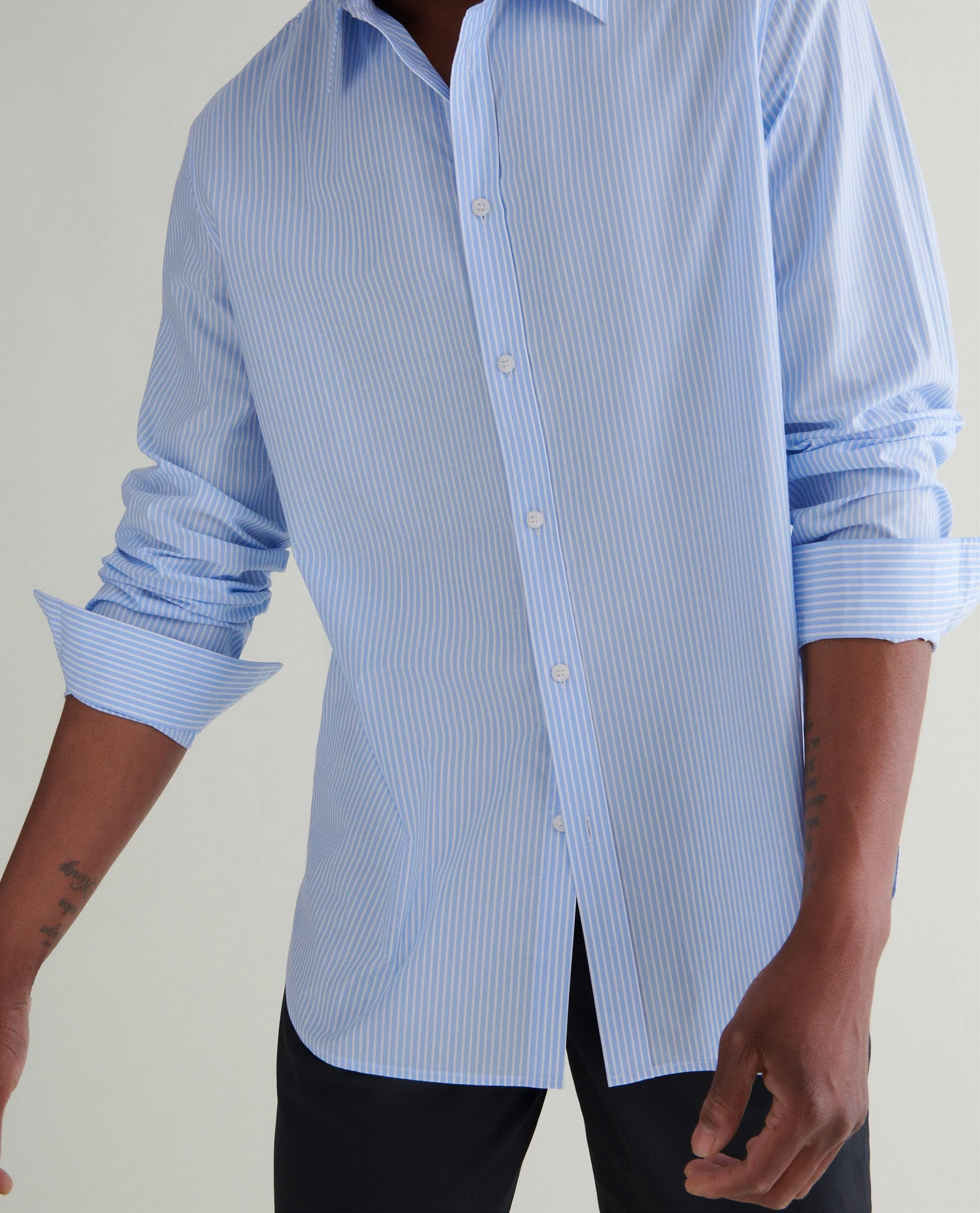 Men's Organic Cotton Poplin Shirt - Image 12