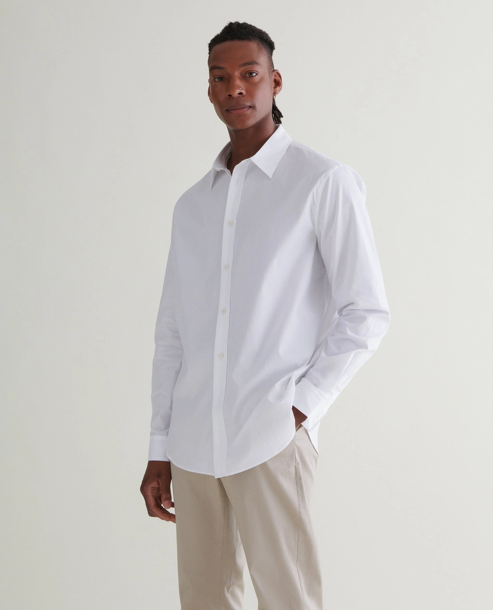 Men's Organic Cotton Poplin Shirt - Image 13