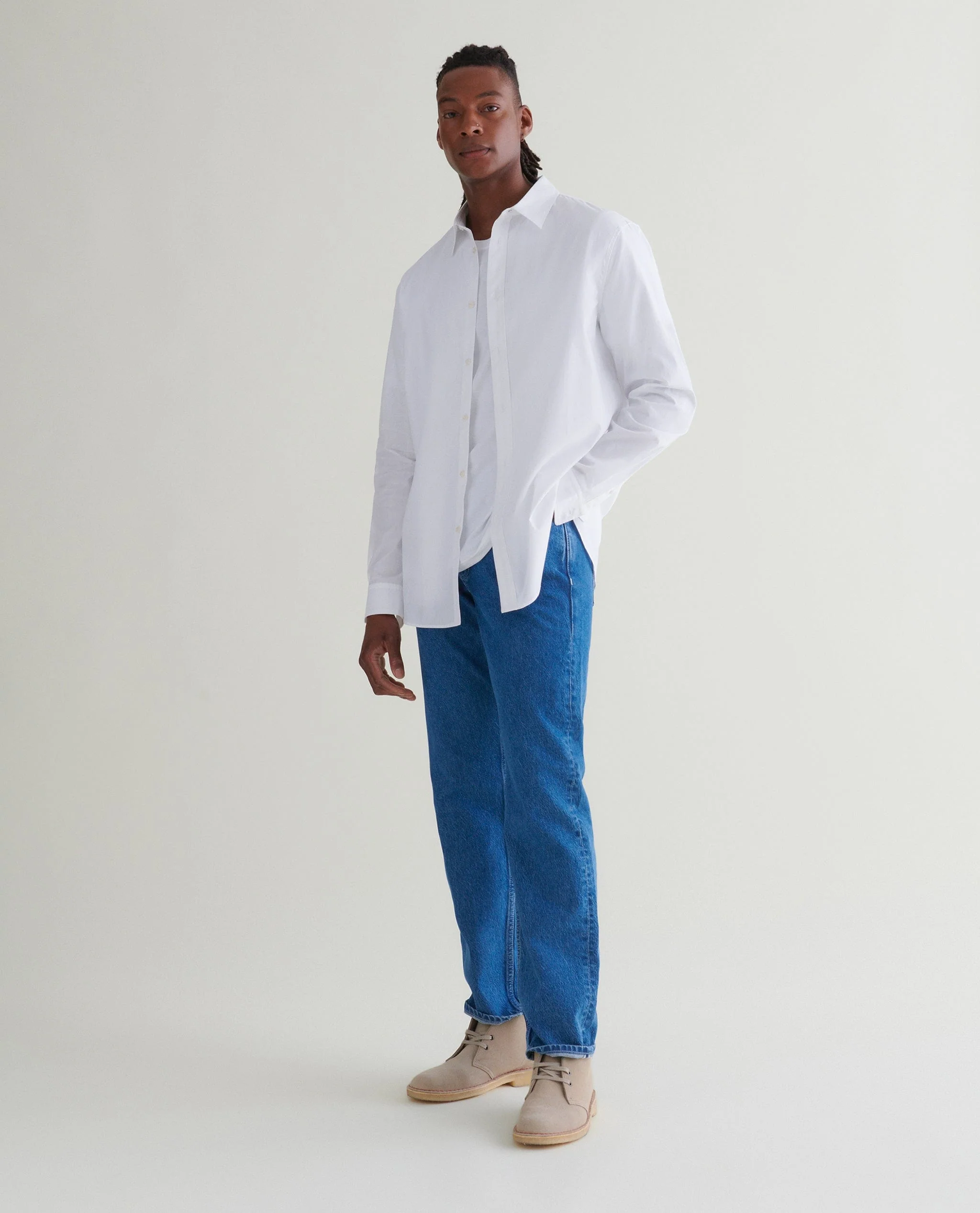 Men's Organic Cotton Poplin Shirt - Image 17