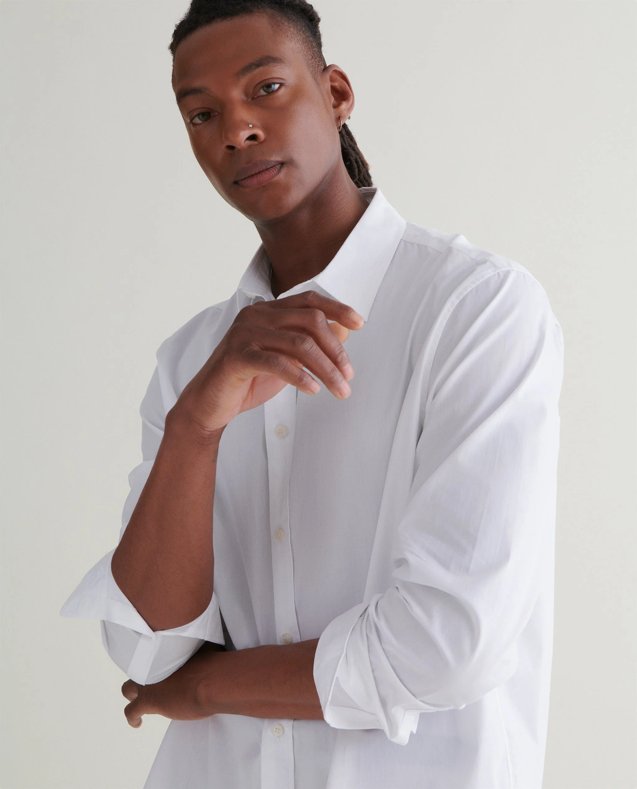 Men's Organic Cotton Poplin Shirt - Image 22