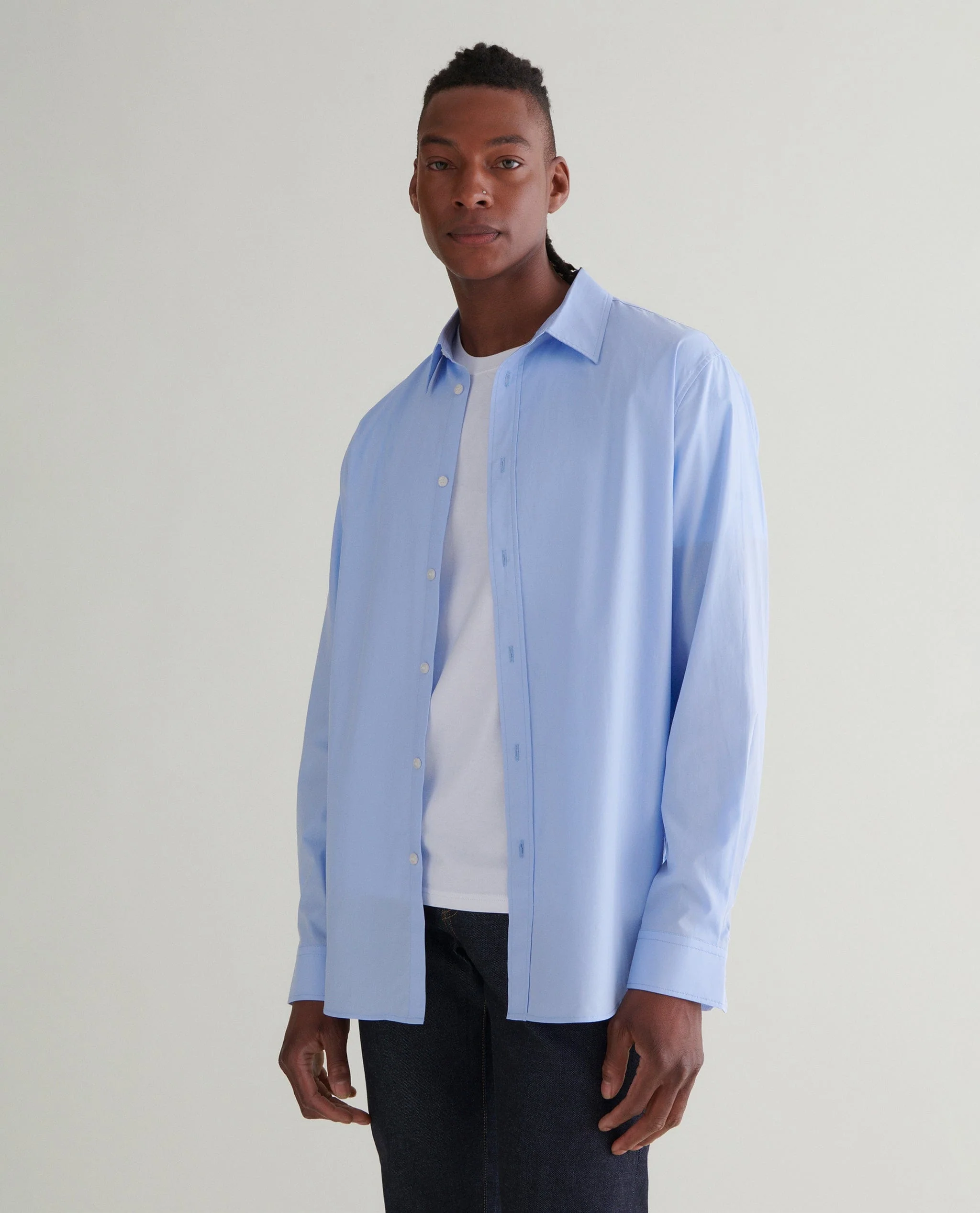 Men's Organic Cotton Poplin Shirt - Image 27