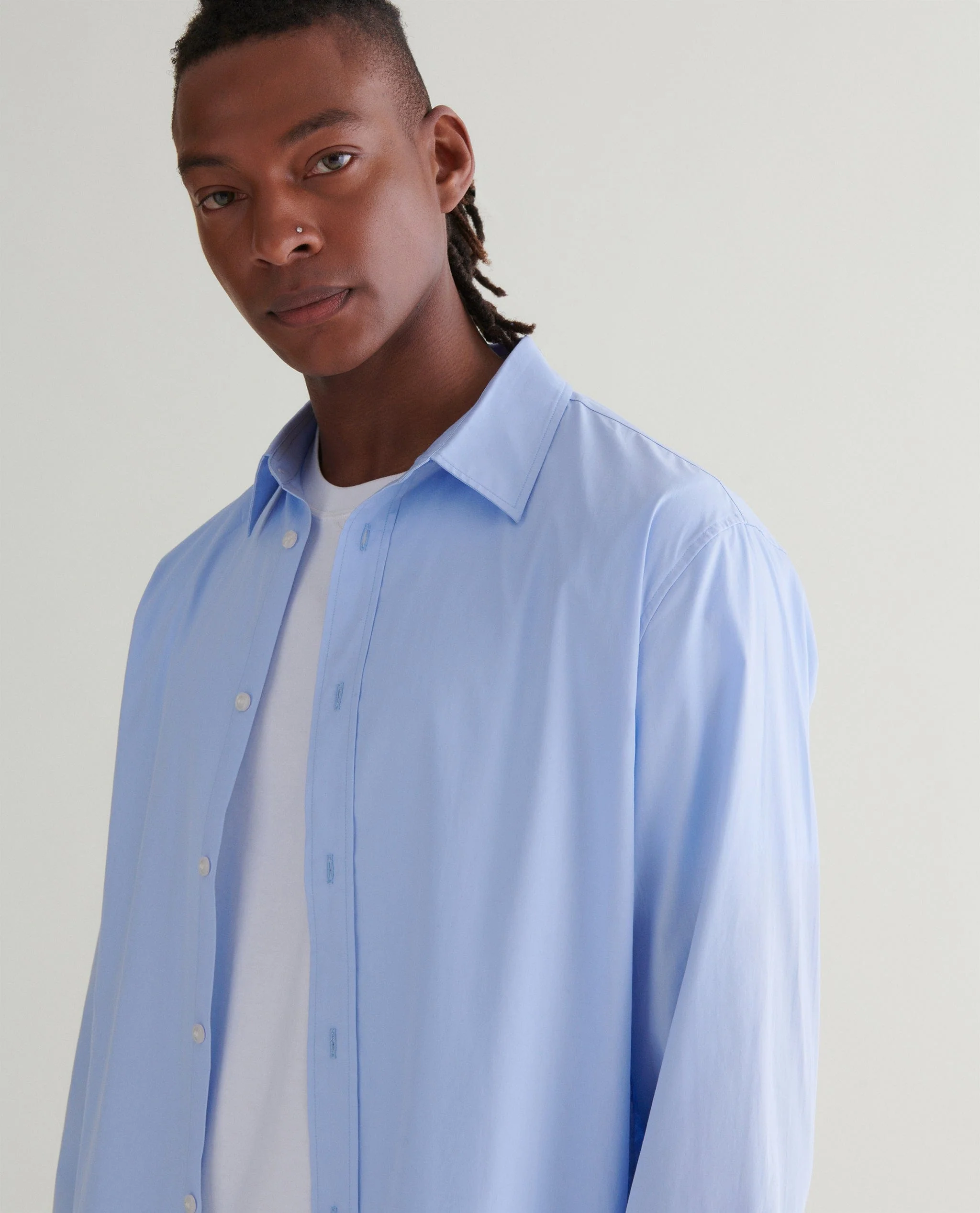 Men's Organic Cotton Poplin Shirt - Image 28