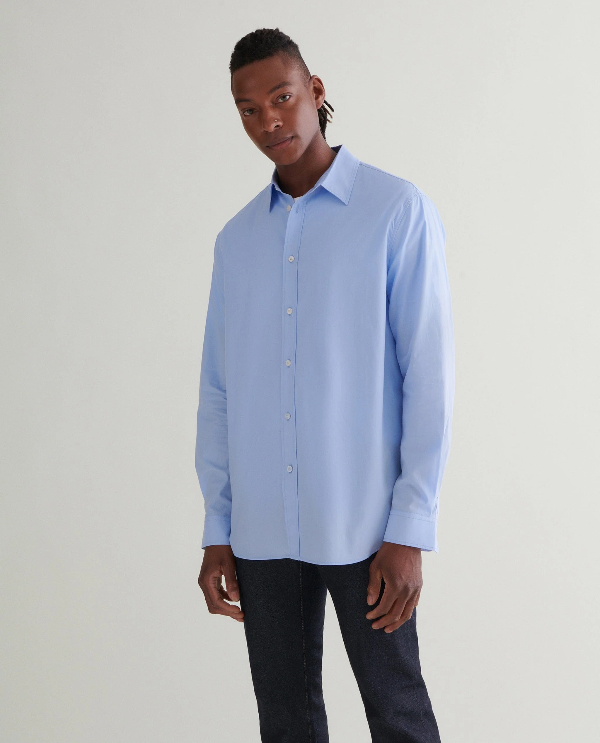 Men's Organic Cotton Poplin Shirt - Image 31