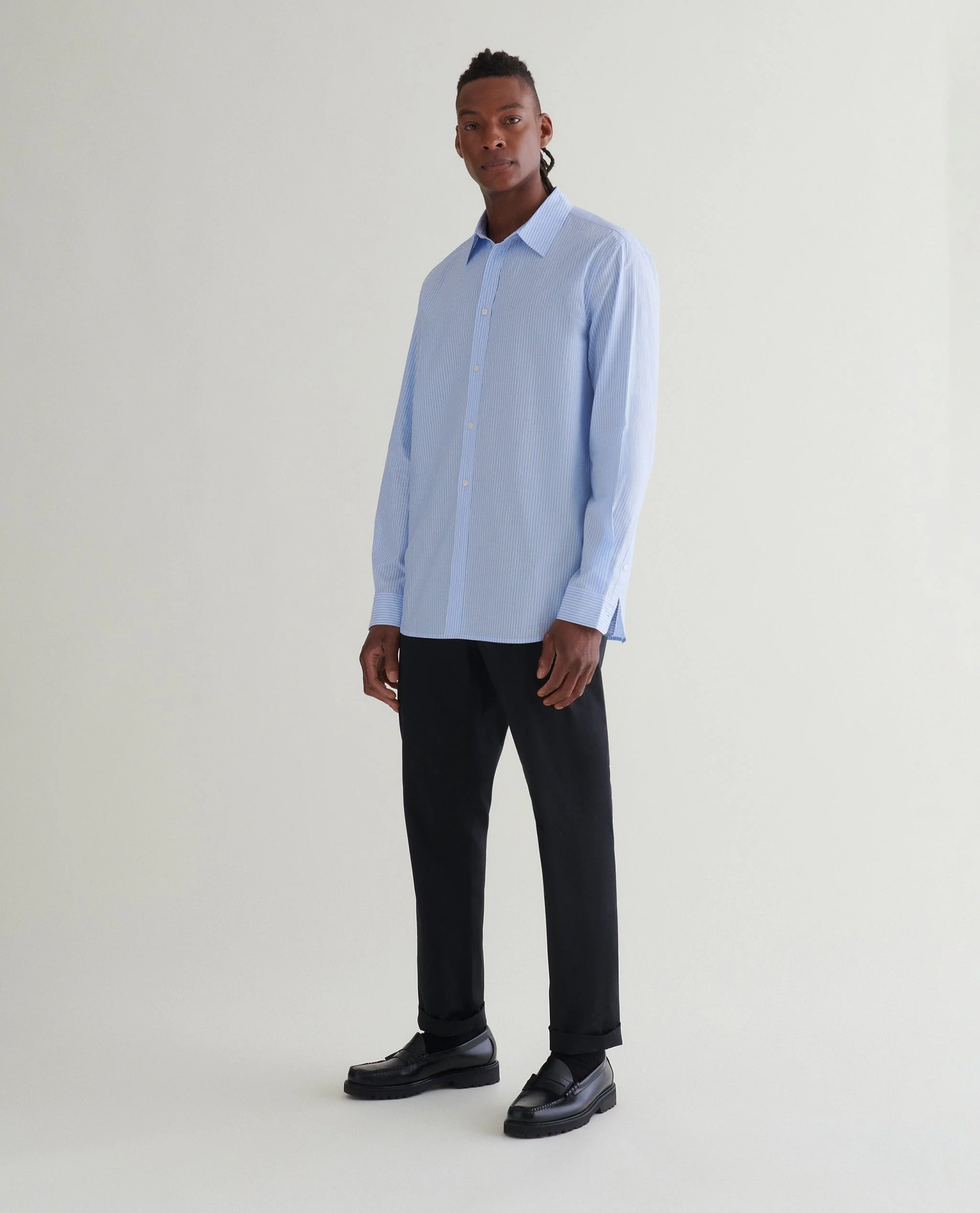 Men's Organic Cotton Poplin Shirt - Image 7