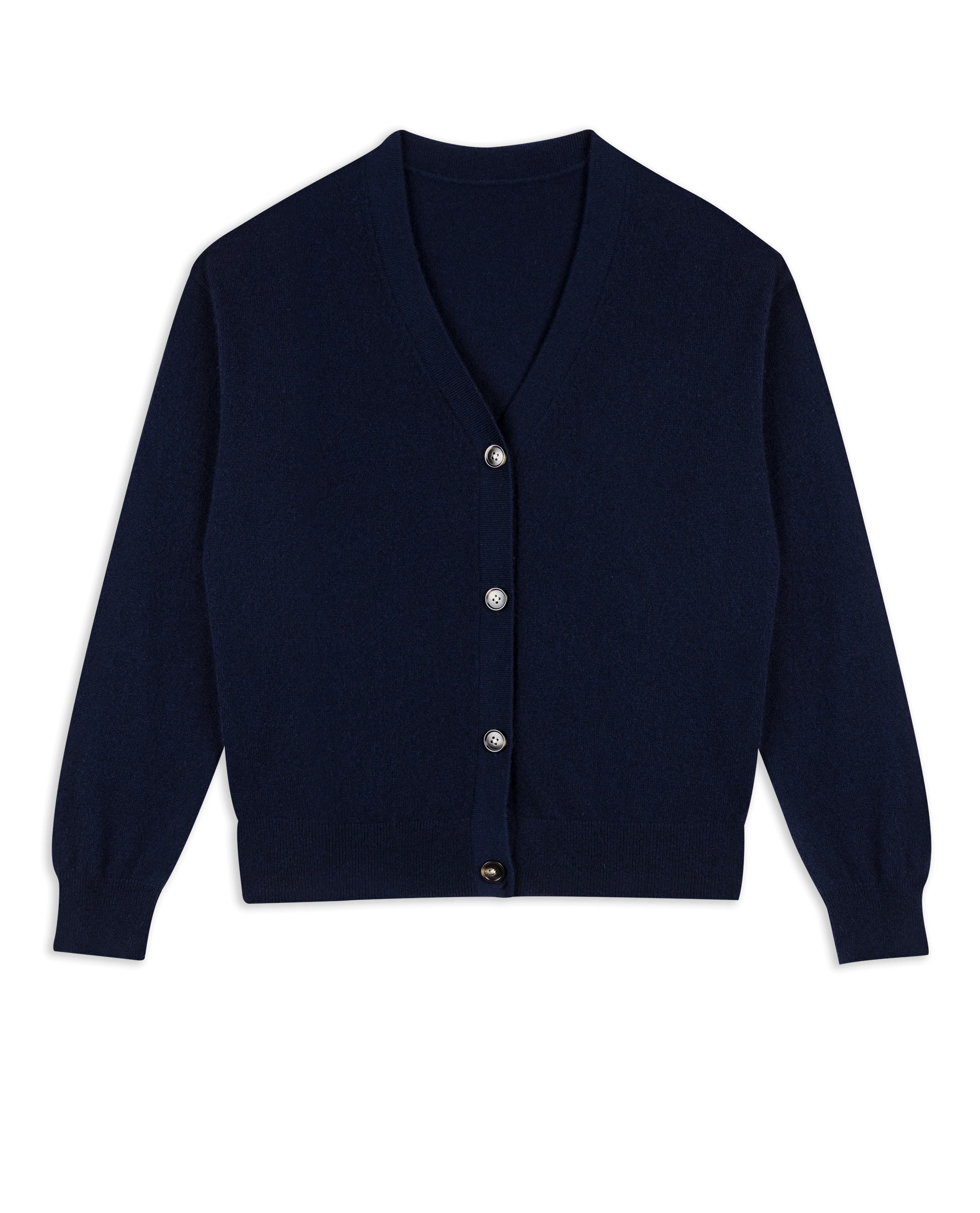 Women's Finest Cashmere Knitted V Neck Cardigan - Image 15