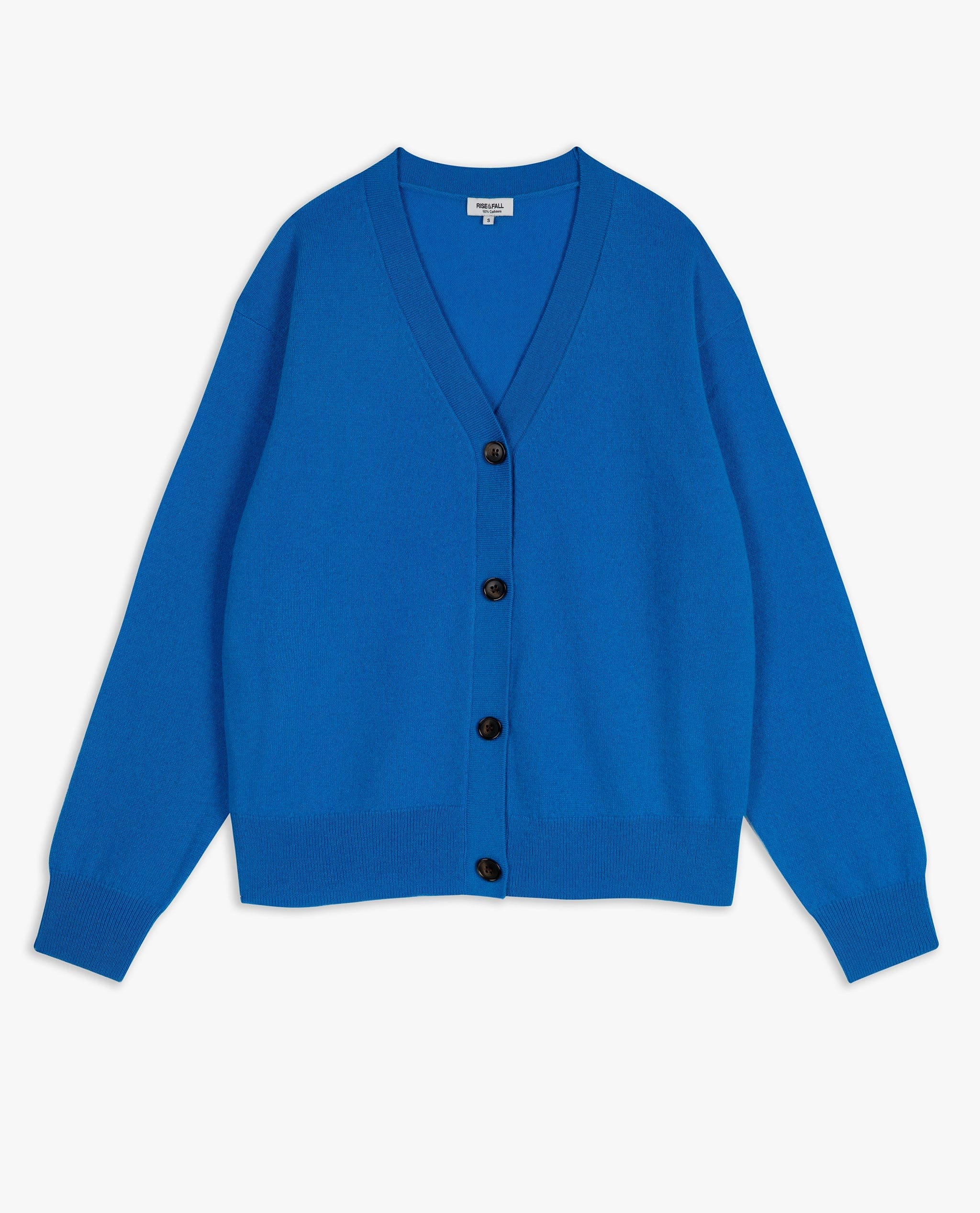 Women's Finest Cashmere Knitted V Neck Cardigan - Image 43