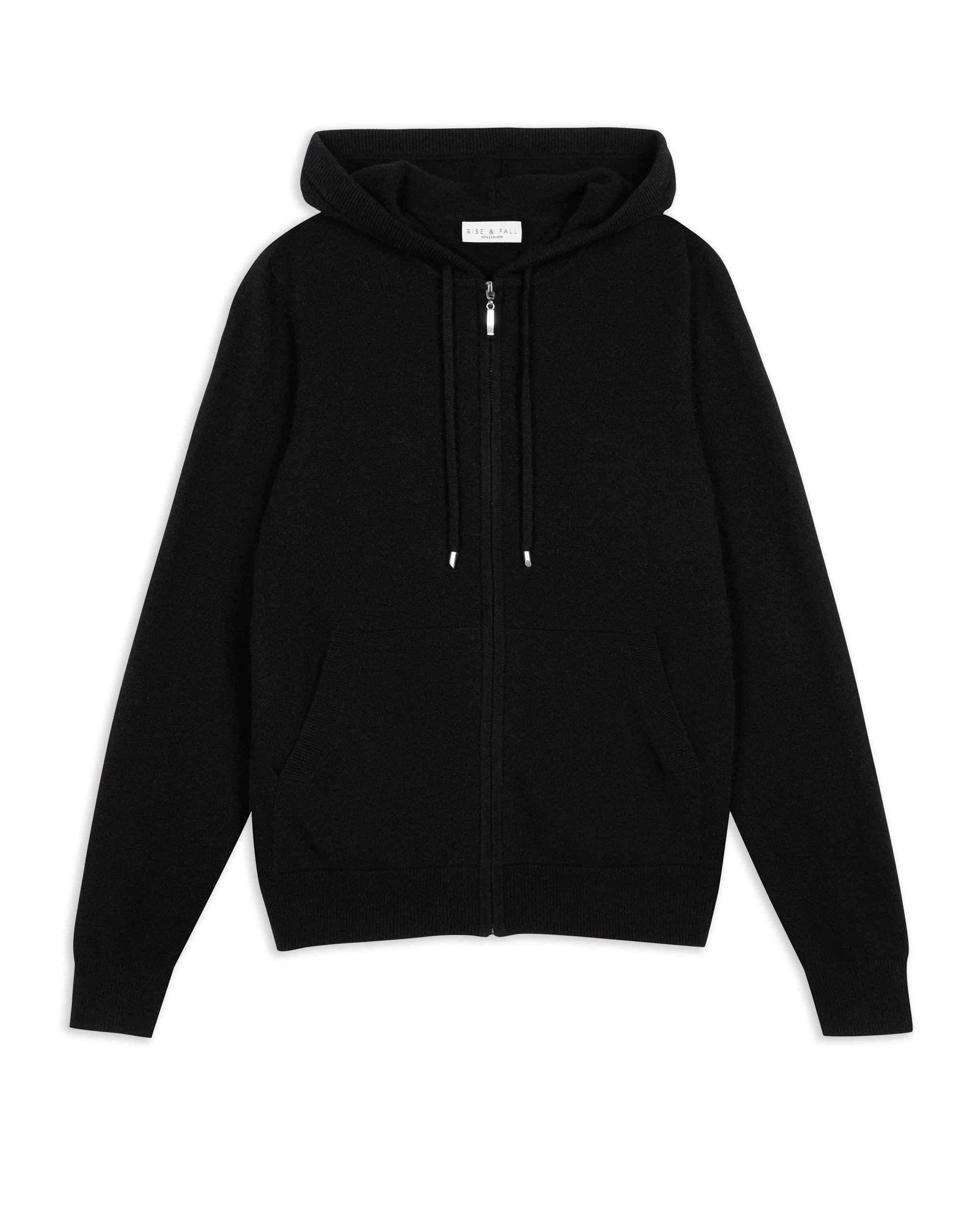Women's Finest Cashmere Full Zip Hoodie - Image 9